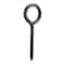 Wright Wright 3/8 in. D X 4-1/2 in. L Black Steel Lag Screw Eye 325 lb 1 pk 02-3463-309 - alternate 3
